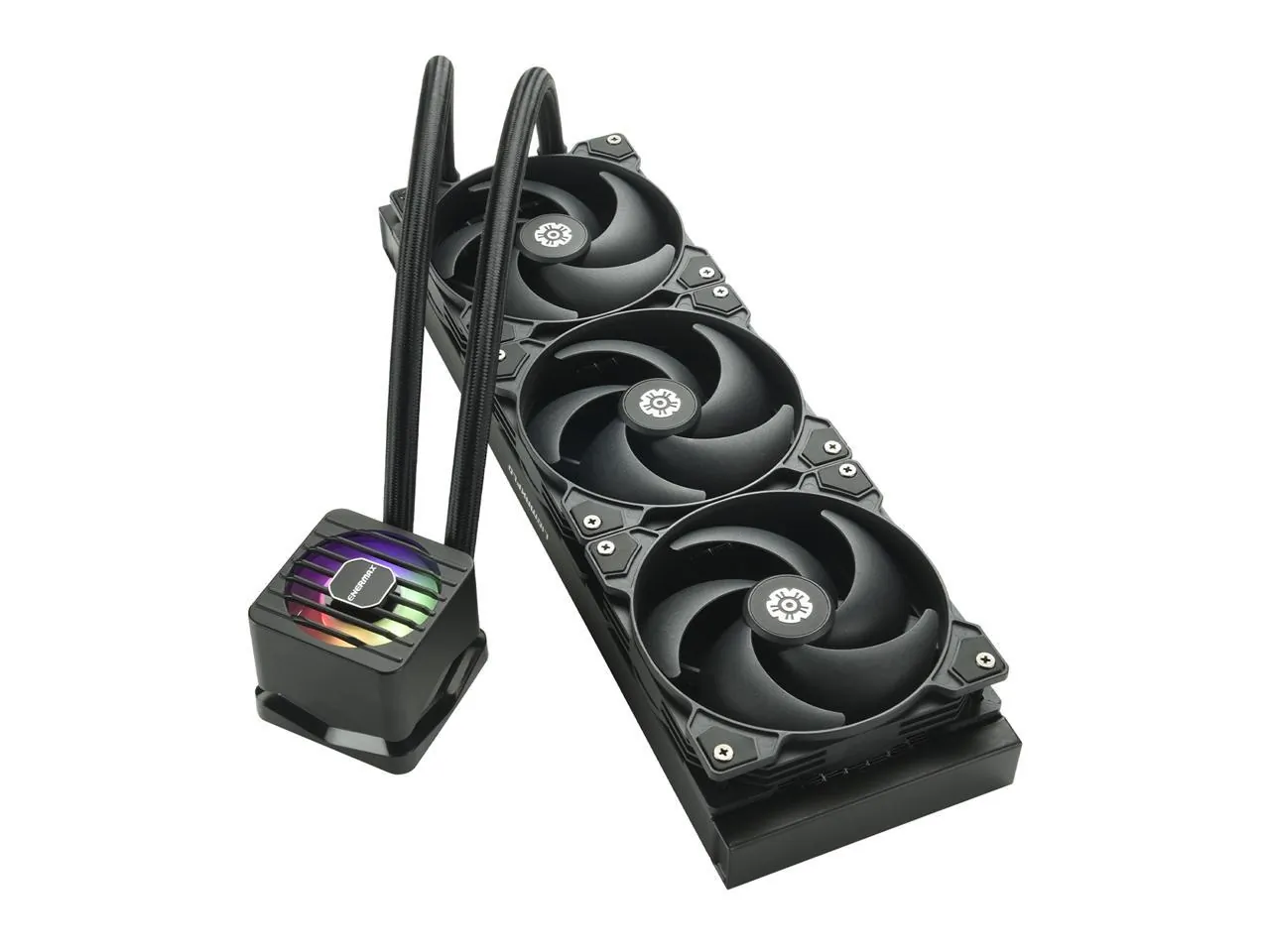 Enermax ELC-LMF360-SF Liqmaxflo Sr 360mm A-rgb Aio Cpu Liquid Cooler- 