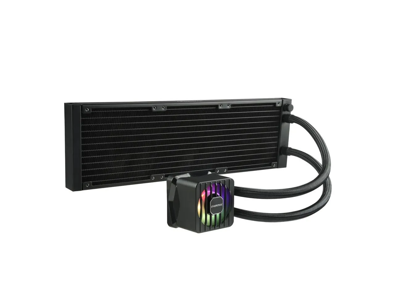 Enermax ELC-LMF360-SF Liqmaxflo Sr 360mm A-rgb Aio Cpu Liquid Cooler- 