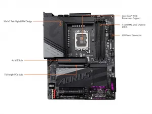 Gigabyte Z790 AORUS ELITE X AX Mb  Z790 Aorus Elite X Ax R