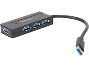 Startech ST4300MINI 4 Port Usb 3.0 Hub Superspeed 5gbps W Fast Charge 