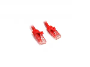 Startech N6PATCH50RD 50ft Cat6 Ethernet Cable - Red Snagless Gigabit -