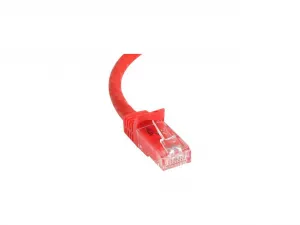 Startech N6PATCH50RD 50ft Cat6 Ethernet Cable - Red Snagless Gigabit -