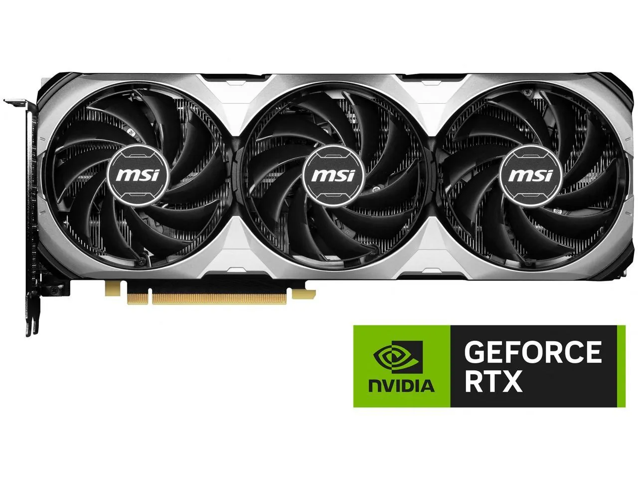 Msi G4070V3X12C Geforce Rtx 4070 Ventus 3x 12g Oc Graphics Card