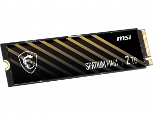 Msi SM461N2TB Spatium M461 Pcie 4.0 Nvme M.2 2tb