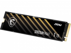 Msi SM461N1TB Spatium M461 Pcie 4.0 Nvme M.2 1tb