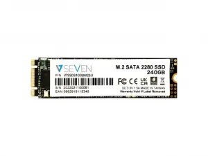 V7 V7SSD240GBM2SU 240gb M.2 Sata Ssd - Taa Compliant, 3 Year Warranty