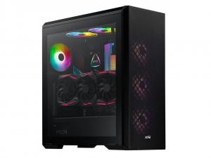 Adata 75260192 Defender Mid-tower Case With Rgb Fans And Tempered Glas