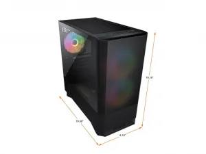 Cougar MG140 BLACK RGB Mg140 Rgb Mini Tower Case With Argb Lighting