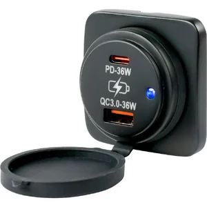 426531-1 | Seadog Sea-Dog USB A & USB C Surface Mount Power