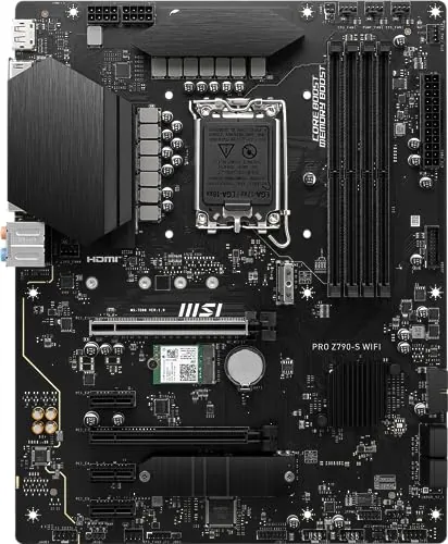 Msi PROZ790SWIFI Pro Z790s Wifi Atx Motherboard, Max 192gb Ddr5