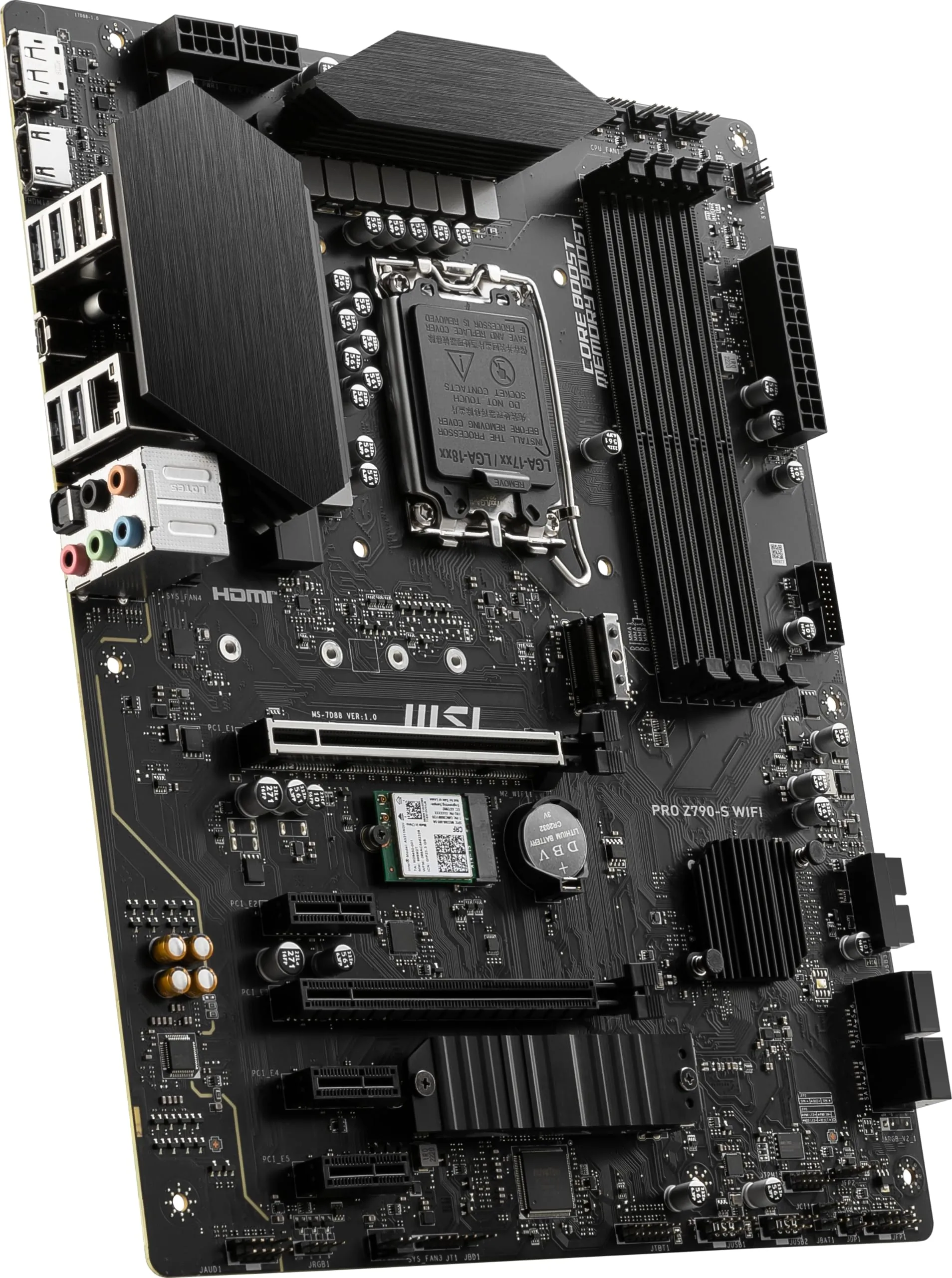 Msi PROZ790SWIFI Pro Z790s Wifi Atx Motherboard, Max 192gb Ddr5