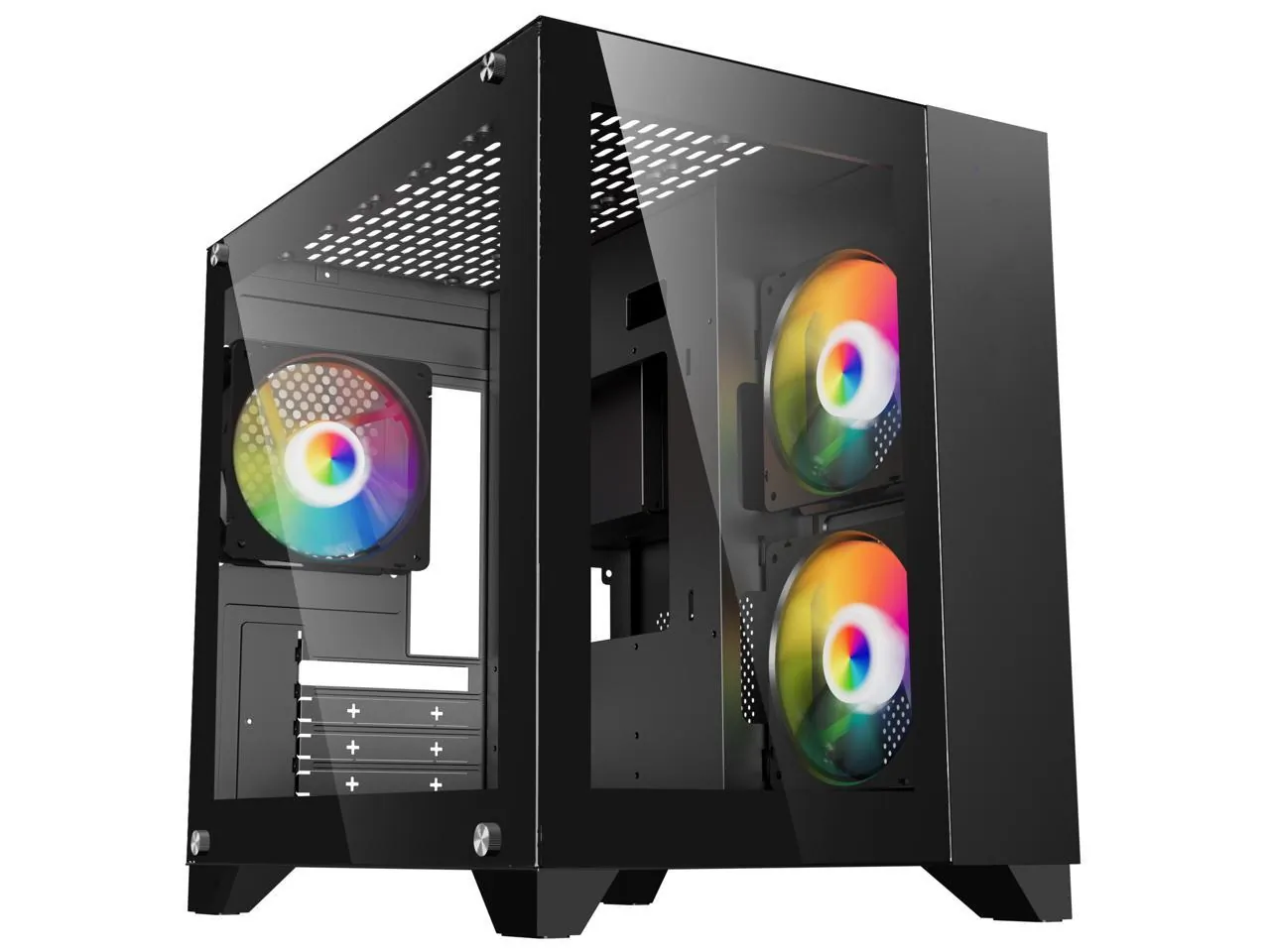 Diypc ARGB-Q3.v2-BK Cases |argb-q3.v2-bk R