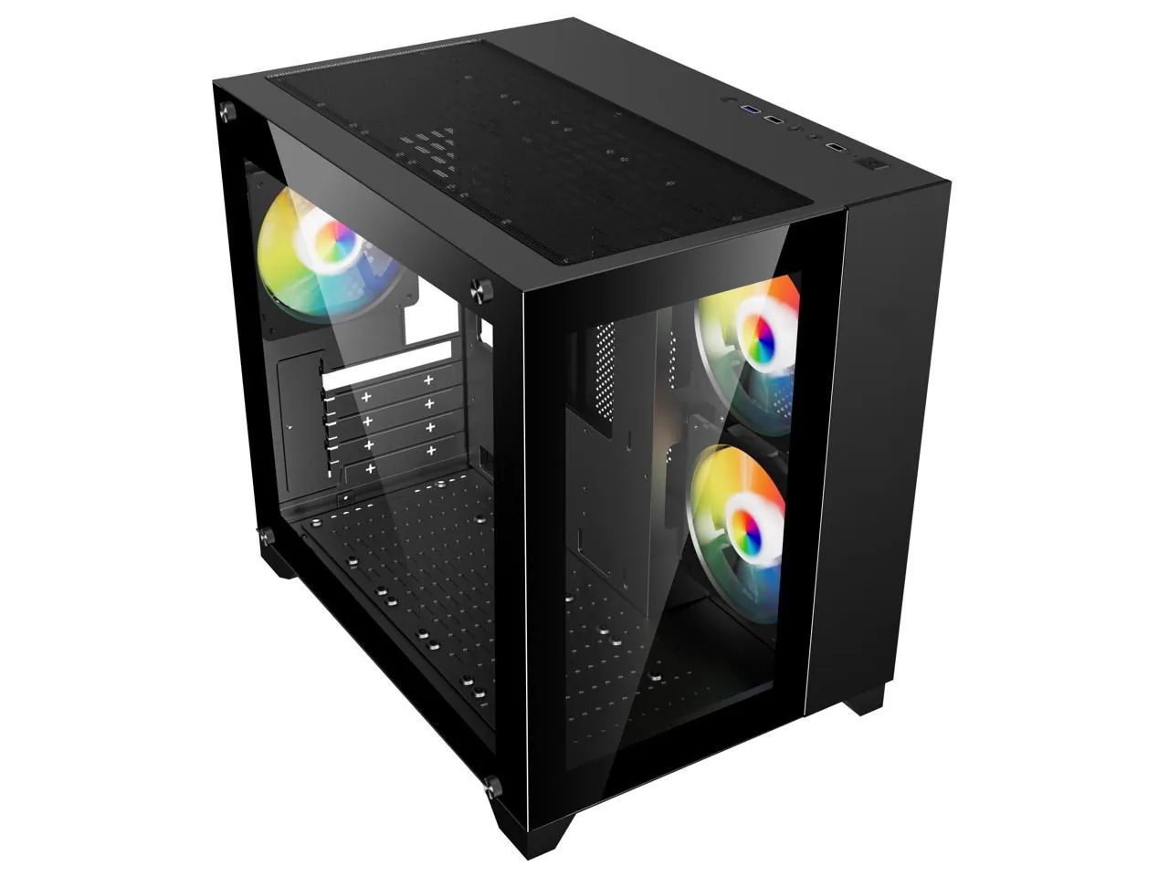 Diypc ARGB-Q3.v2-BK Cases |argb-q3.v2-bk R