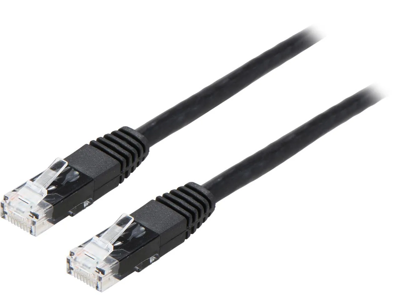 Tripp 3q6091 Cat6 Gigabit Molded Patch Cable (rj45 M-m), Black, 10 Ft 