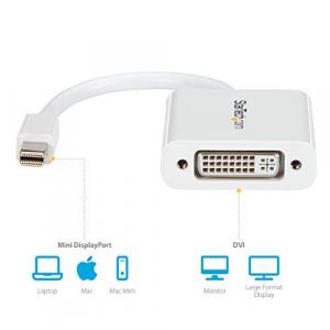 Startech MDP2DVIW Accessory  Mini Displayport To Dvi Video Adapter Con