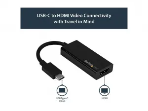 Startech CDP2HD4K60 Usb C To Hdmi Adapter 4k 60hz