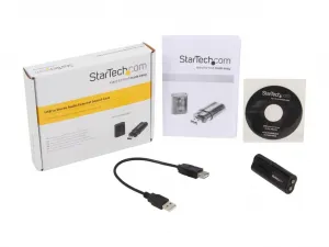 Startech ICUSBAUDIOB Sdcd | Usb Bk Rt