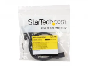 Startech DP2DVIMM3BS 3ft Displayport To Dvi Cable Dp