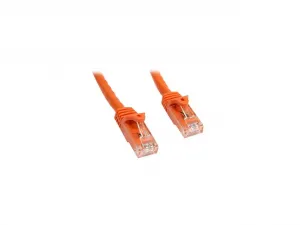 Startech N6PATCH75OR Cb  75ft Orange Cat6 Patch Cable W Snagless Rj45 