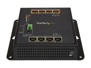 Startech IES81GPOEW Industrial 8 Port Gigabit Poe Switch Up To 30w Per