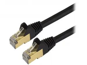 Startech C6ASPAT15BK Cb  Cat6a Ethernet Patch Cable Shielded (stp) 15f