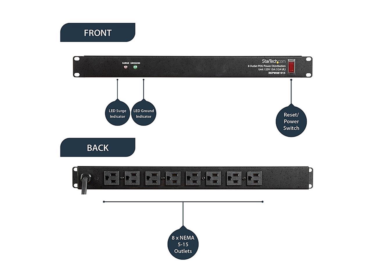 Startech RKPW081915 Server Acc |