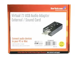 Startech ICUSBAUDIO7 Sound Card  |  R