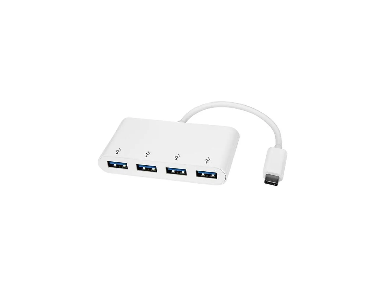 Startech HB30C4ABW 4-port Usb-c Hub - Usb Type-c Host Laptop To 4x Usb