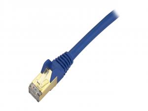 Startech 9Y2694 Cb C6aspat6inbl Cat6a Ethernet Patch Cable Shielded (s