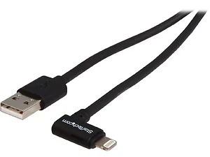 USBLT2MBR | Startech 2m Angled Lightning to USB Cable