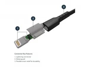 Startech RUSBLTMM1MB .com 3 Foot1m Durable Black Usb-a To Lightning Ca