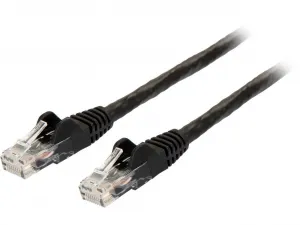 Startech N6PATCH4BK 4ft Black Cat6 Ethernet Cable Delivers Multi Gigab