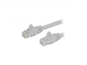 Startech N6PATCH8WH Cb  8ft Cat6 Ethernet Patch Cable W Snagless Rj45 