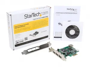 Startech PEXUSB4DP Usb To Serial Adapter - 2 Port - Com Port Retention