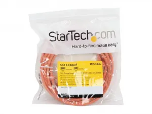 Startech N6PATCH15OR Nw Cable |  Rt