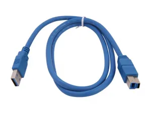 Startech USB3SAB3 3' Usb 3.0 Cable A To B Mm