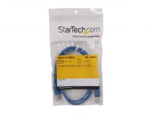 Startech USB3SAB3 3' Usb 3.0 Cable A To B Mm