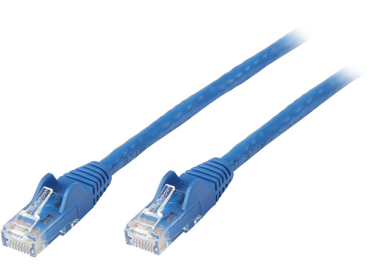 Startech N6PATCH30BL 30ft Blue Cat6 Ethernet Cable Delivers Multi Giga