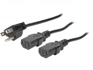 Startech PXT101Y10 10ft Computer Power Cord Nema