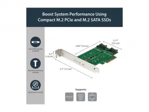 Startech PEXM2SAT32N1 Adapt Start| R