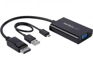 Startech 1C4778 Dp2vgaa Displayport To Vga Adapter With Audio Retail