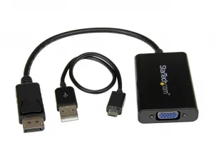 Startech 1C4778 Dp2vgaa Displayport To Vga Adapter With Audio Retail