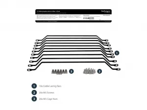 Startech CMLB104 Route Your Cables On These Horizontal Cable Managers 