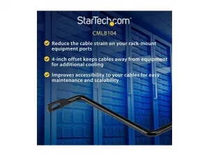 Startech CMLB104 Route Your Cables On These Horizontal Cable Managers 