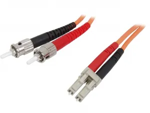 Startech 50FIBPLCST1 1m Fiber Optic Cable - Multimode Duplex 50125 - O