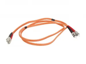 Startech 50FIBPLCST1 1m Fiber Optic Cable - Multimode Duplex 50125 - O