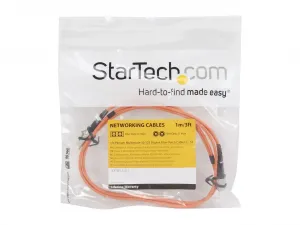 Startech 50FIBPLCST1 1m Fiber Optic Cable - Multimode Duplex 50125 - O