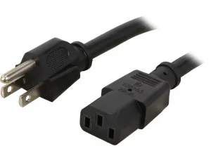 Startech PXT101146 6ft (1.8m) Universal Power Cord W Nema 5-15p And Ie