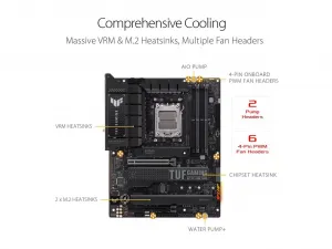 Asus TUFGAMINGX670E-PLUSWIFI Mb Tuf Gaming X670e-plus Wifi Amd Am5 Max