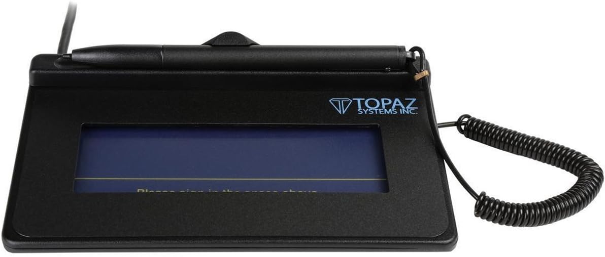 Topaz T-S460-HSB-R-2Pcs Topaz T S460 Hsb R, Siglite 1x5 Signature Pad,